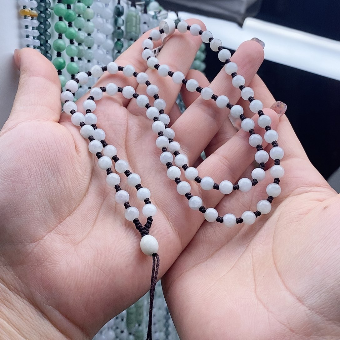 翡翠未镶嵌颈饰₅****