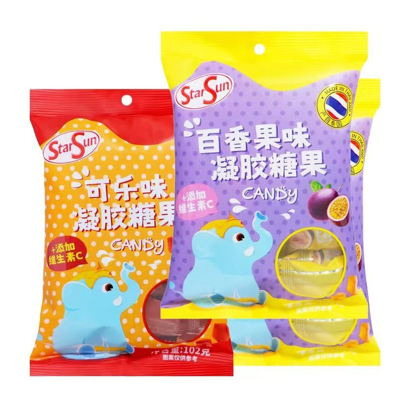2026-1.1到期进口泰国什锦水果软糖富含维C混合口味结婚喜糖零食