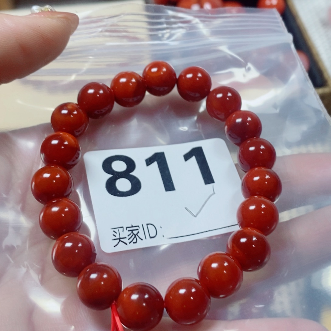 南红玛瑙手串未镶嵌长**鹰卡10