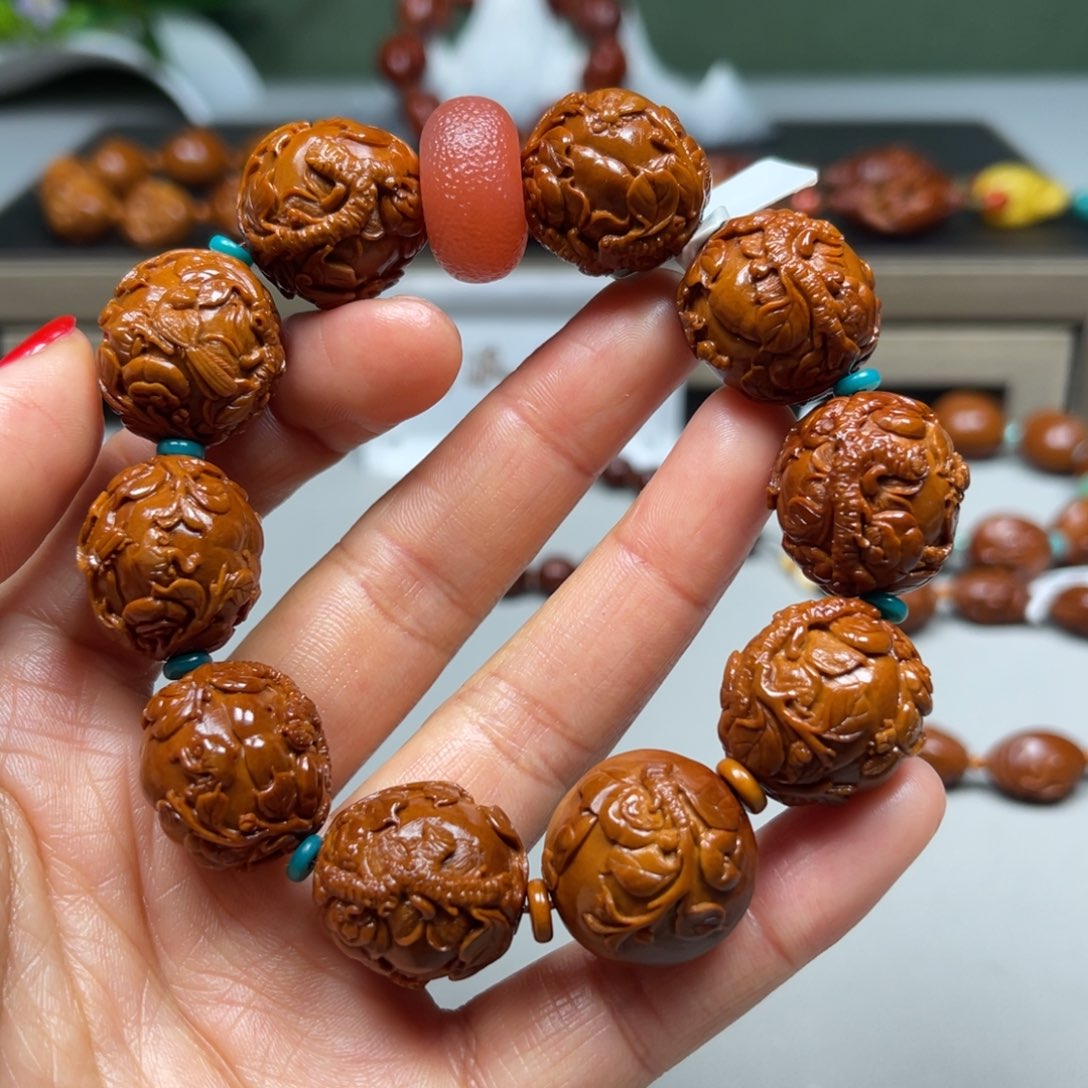 吊坠橄榄核事事如意