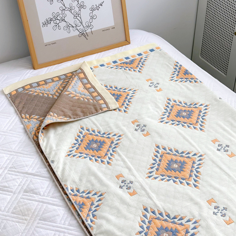 【京会社】纯棉纱布毛巾被150*200cm  小罗3