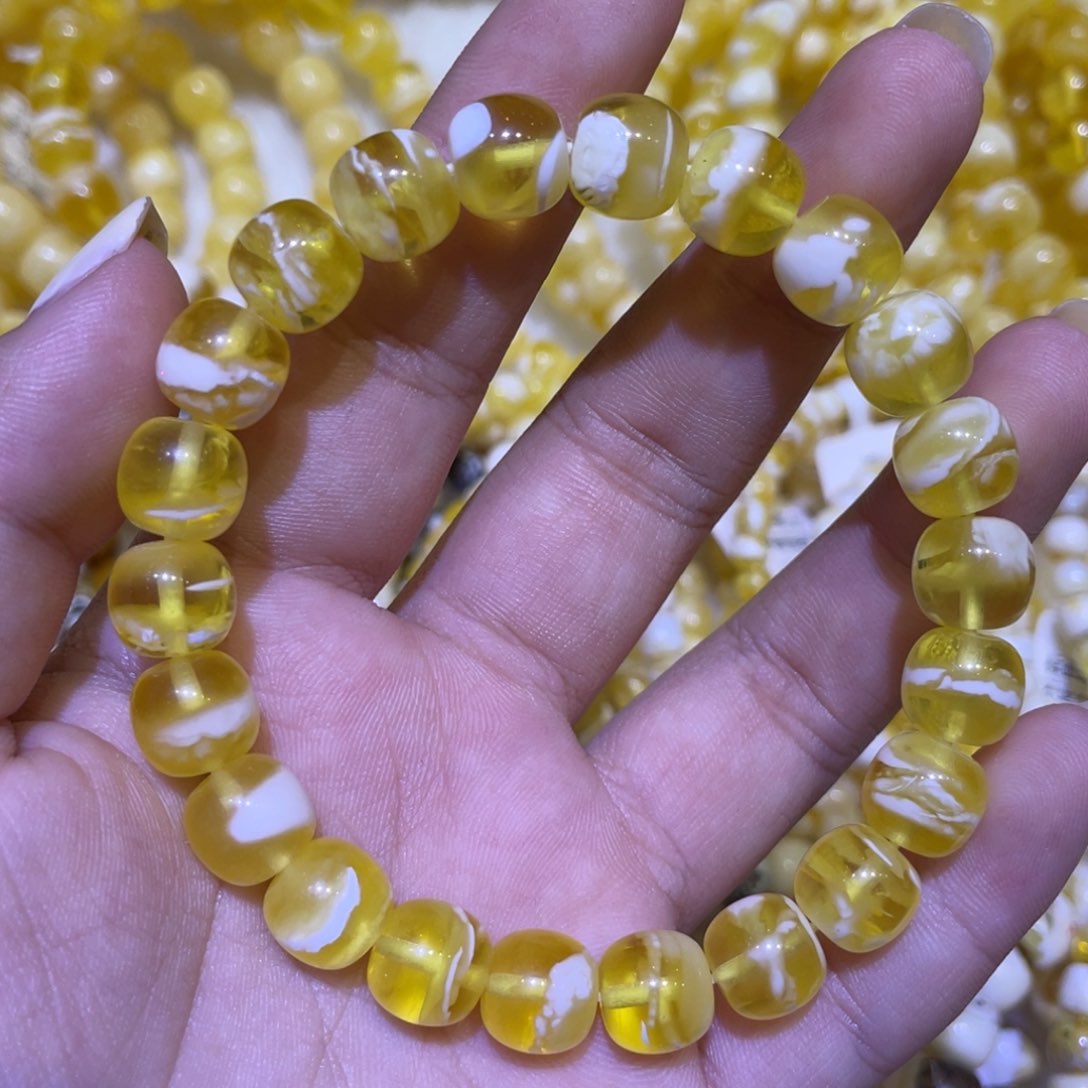 蜜蜡未镶嵌珠宝奇石9.5m