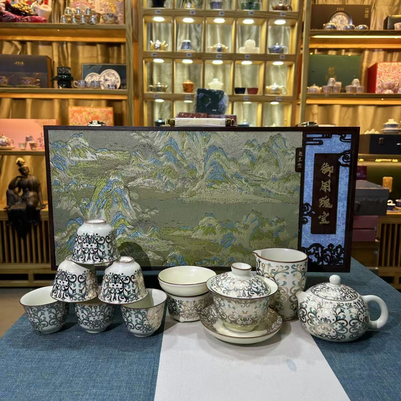 @@@@@@@@@@@@@@@@@@金银错功夫茶具套装高档泡茶神器