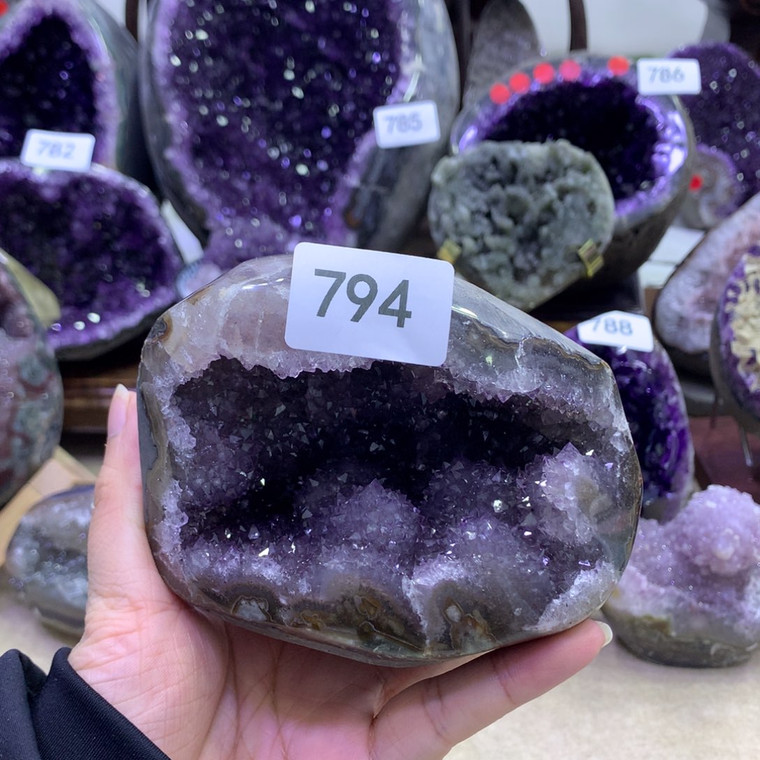 未镶嵌紫晶大型摆件（非配饰）