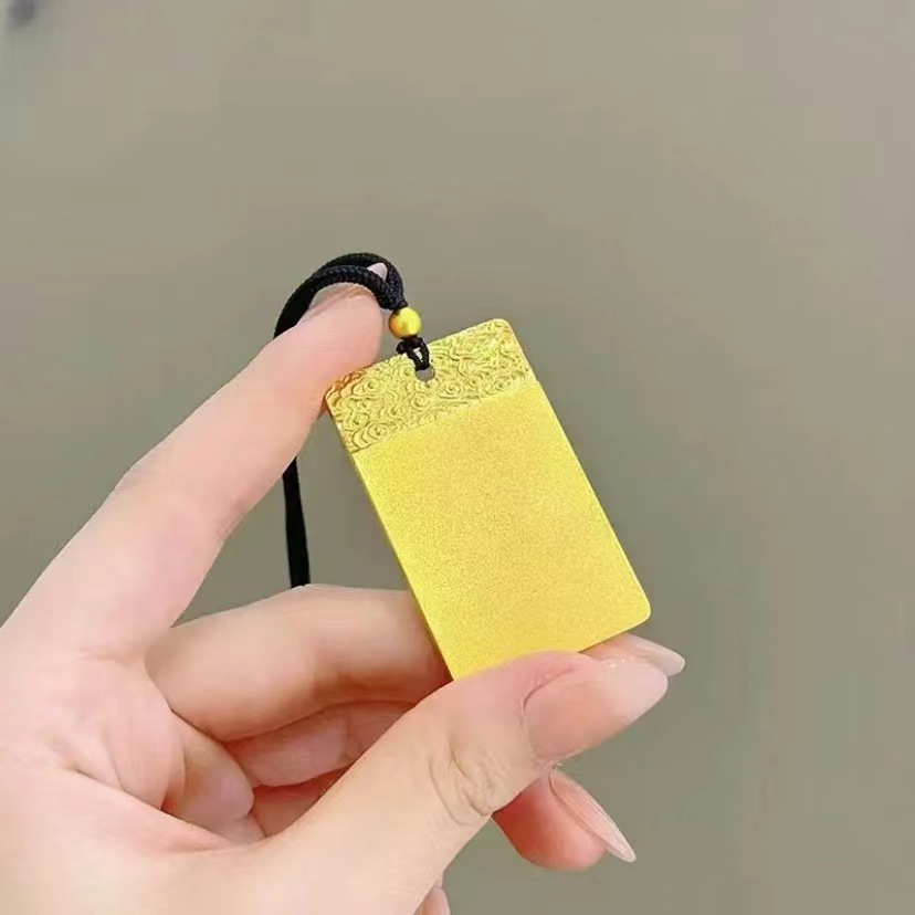 吊坠足银 足银吊坠 足银无事牌吊坠