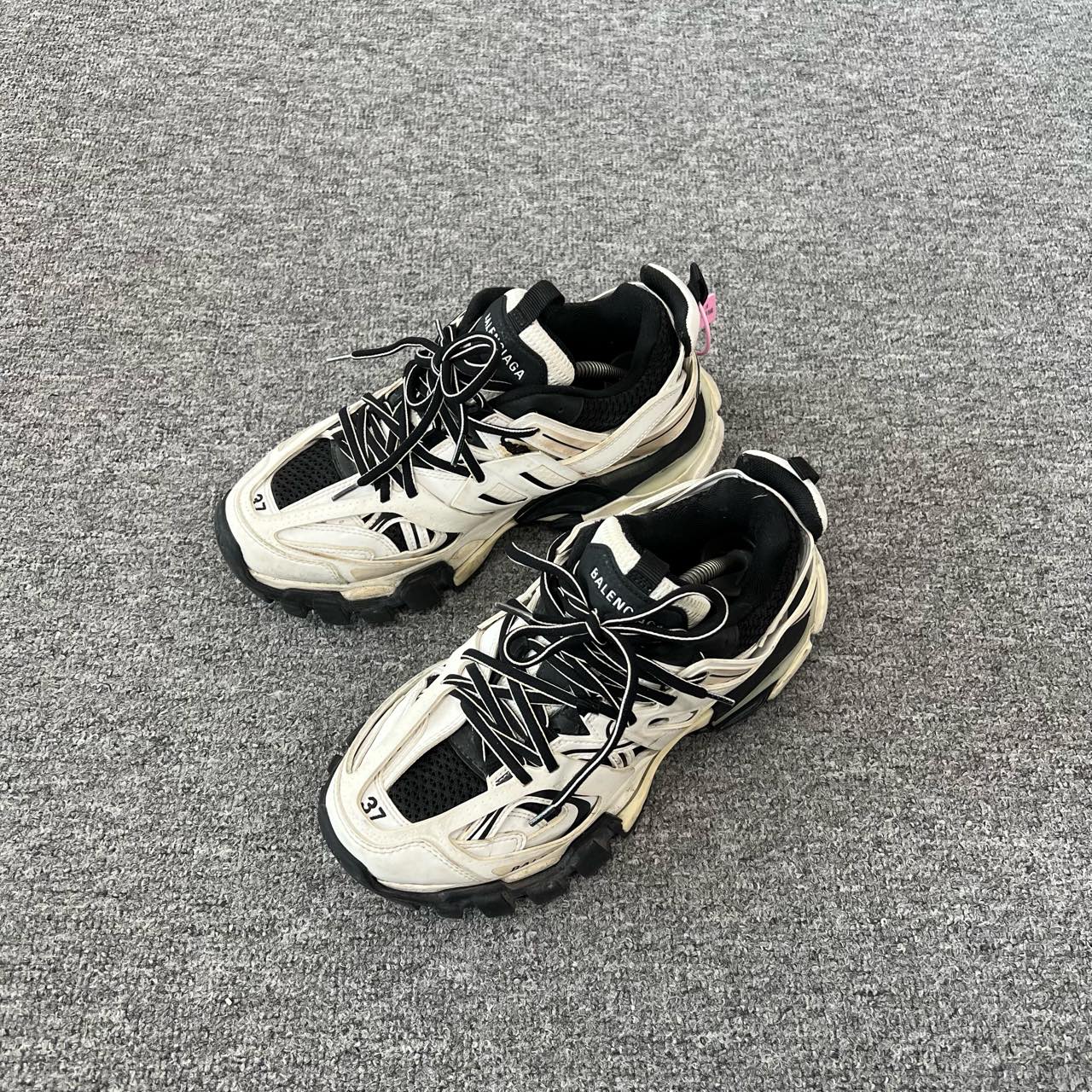 99新 Balenciaga/巴黎世家 巴黎世家 track老爹鞋37码