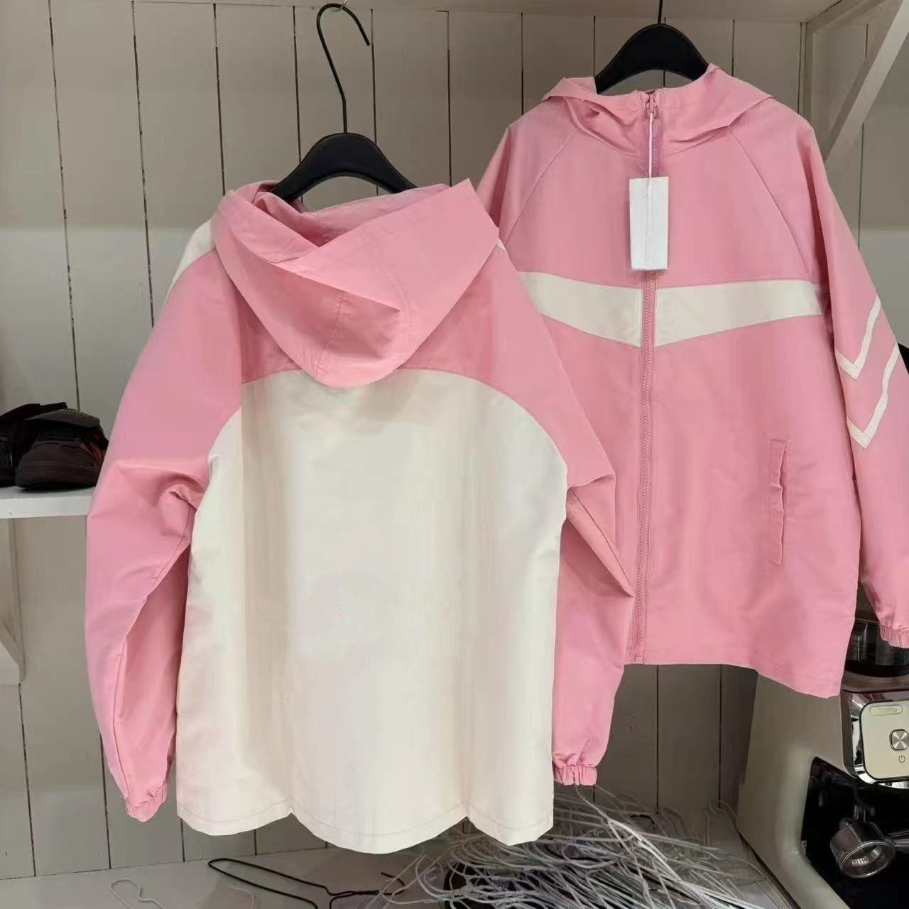 2025新款儿童两面穿洋气冲锋衣B1344