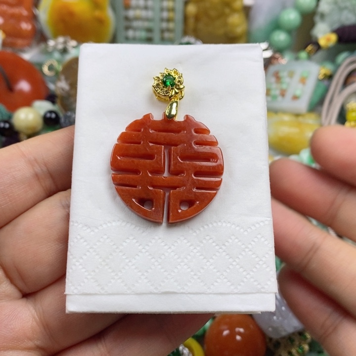 翡翠吊坠(不含链)未镶嵌