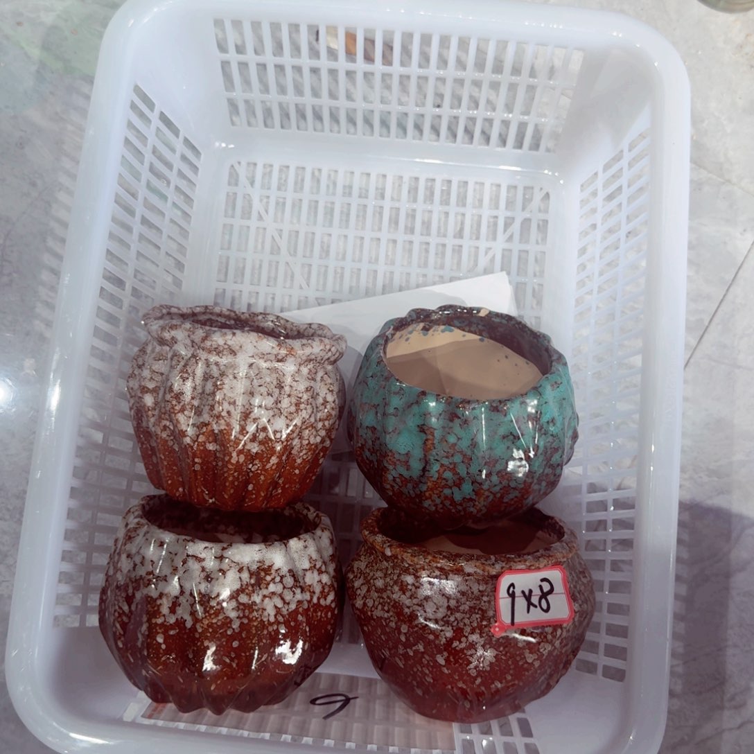 紫砂花盆粗陶盆醋