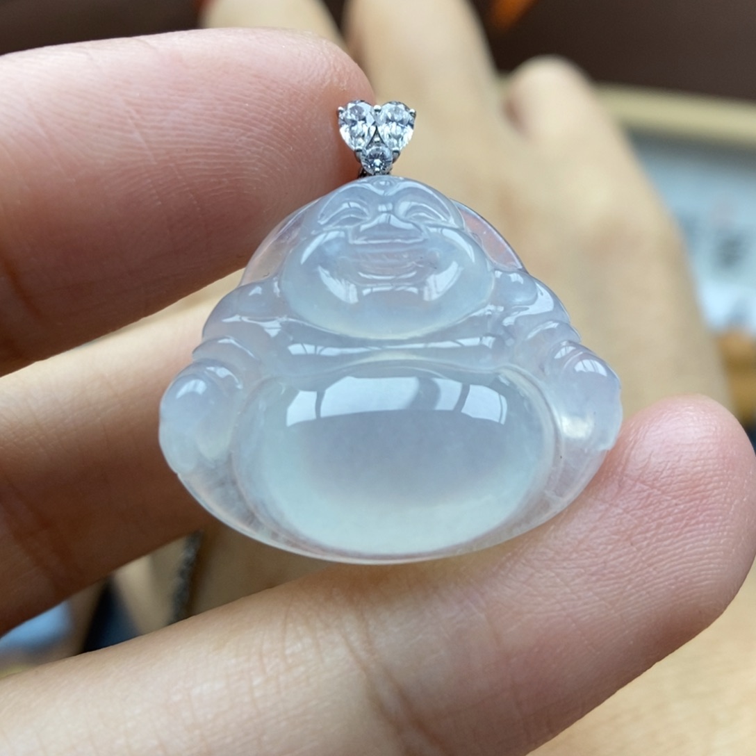 【闪购商品】颈饰18K金镶嵌翡翠26