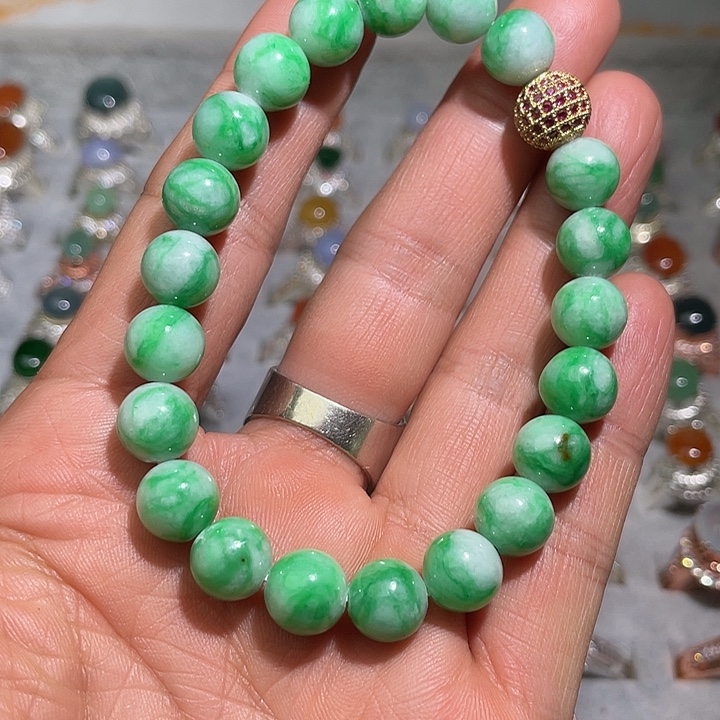 定制翡翠未镶嵌缅甸天然翡翠A货