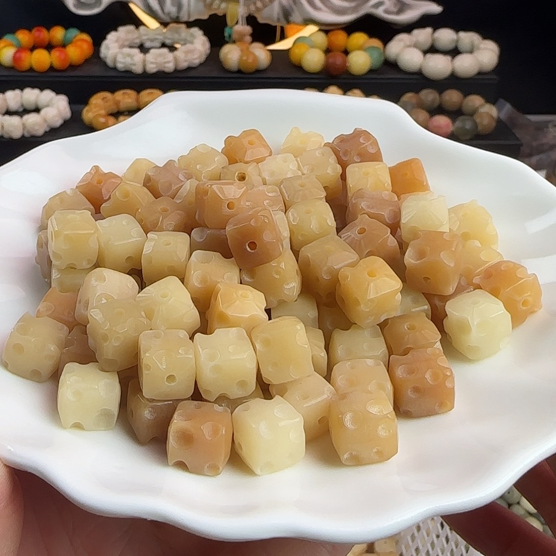 菩提根/象牙果吊坠卡11奶酪100颗