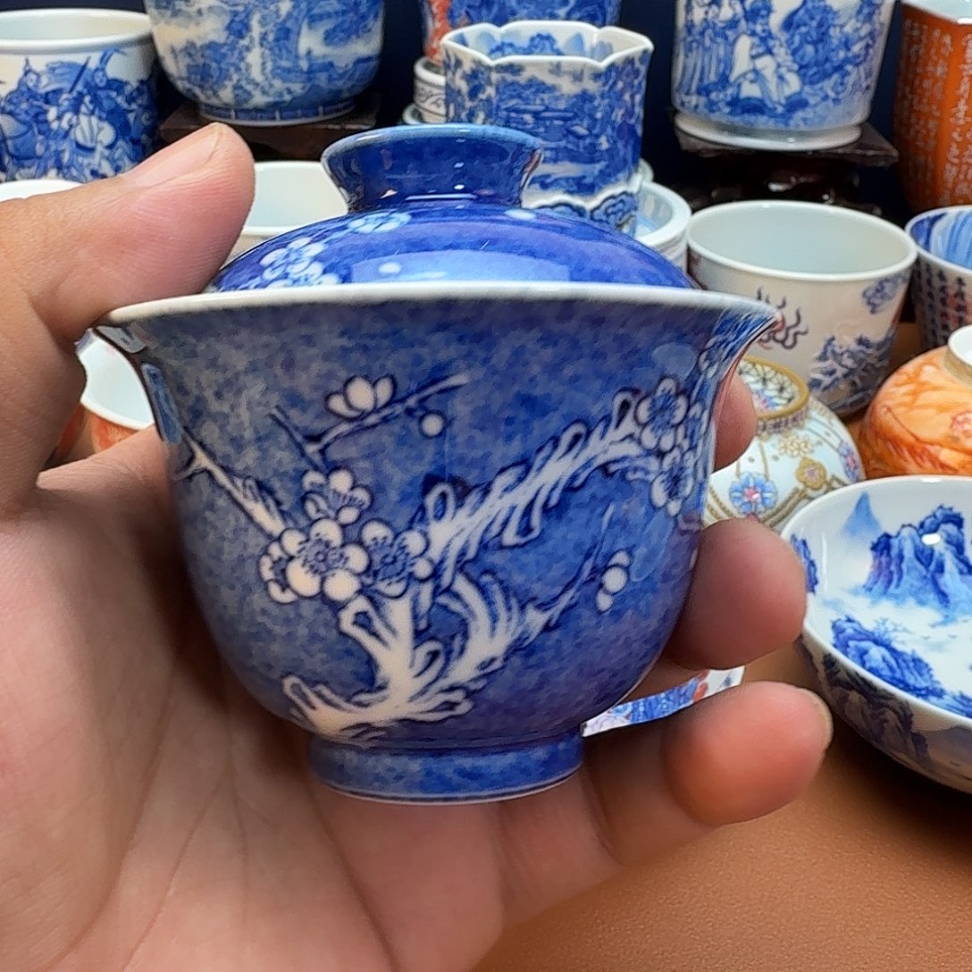 杯子景德镇全手工手绘陶瓷