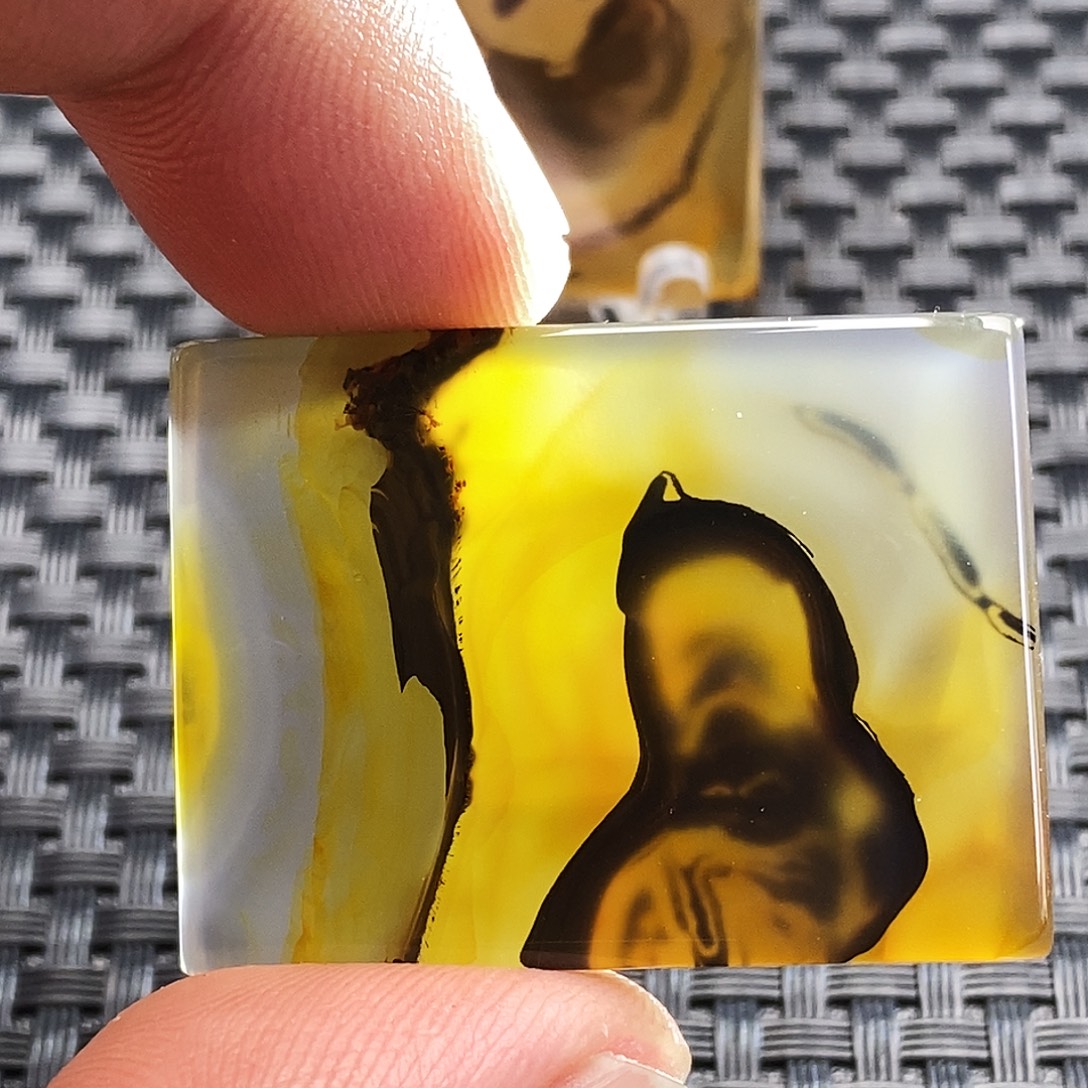 玛瑙/玉髓未镶嵌吊坠(不含链)34