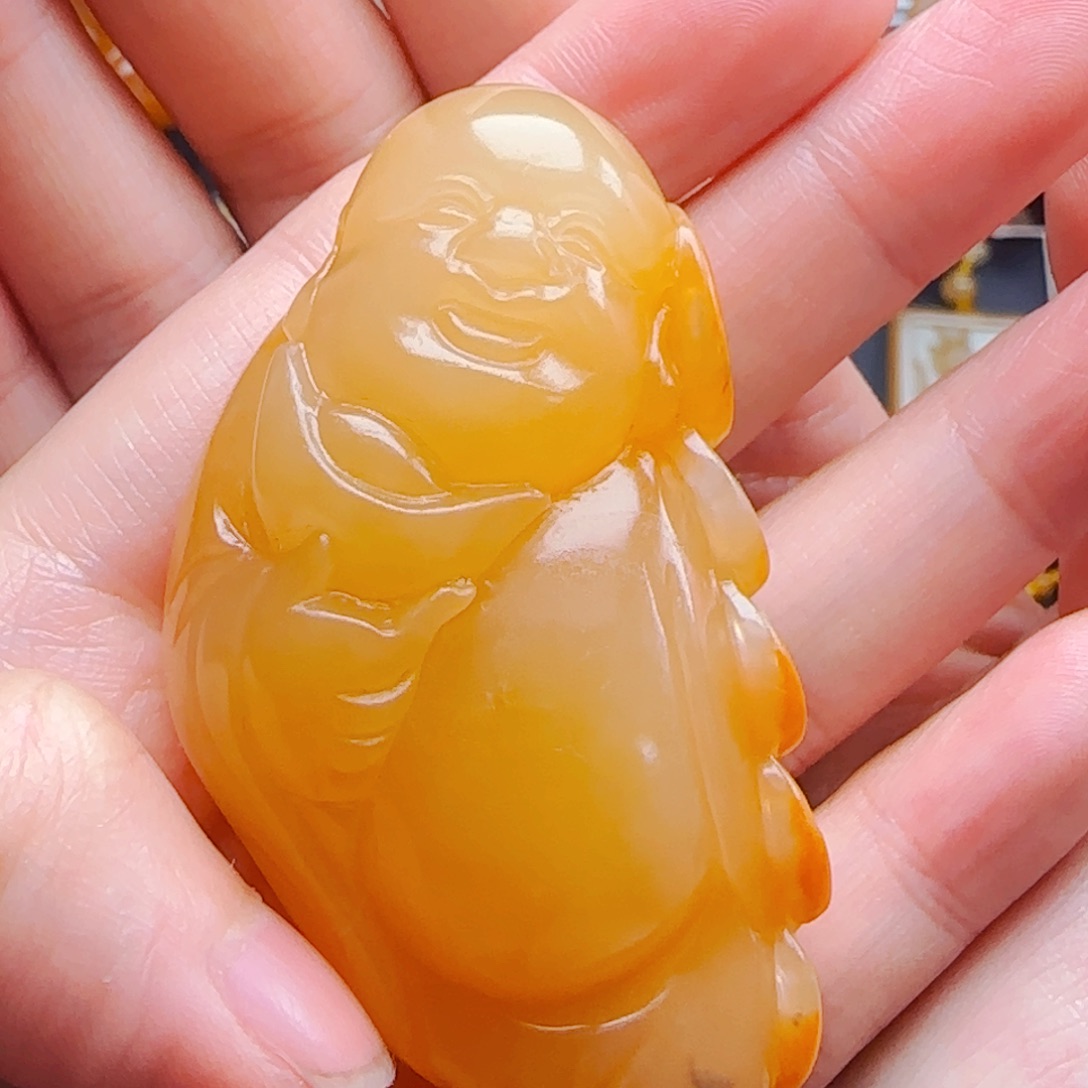 石英质玉（黄龙玉）1未镶嵌