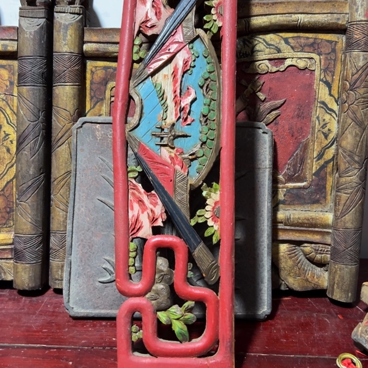 满***红木木雕工艺品摆件