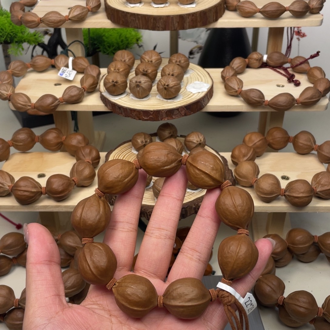 Z***.手串/手链橄榄核22*28梅林铁核