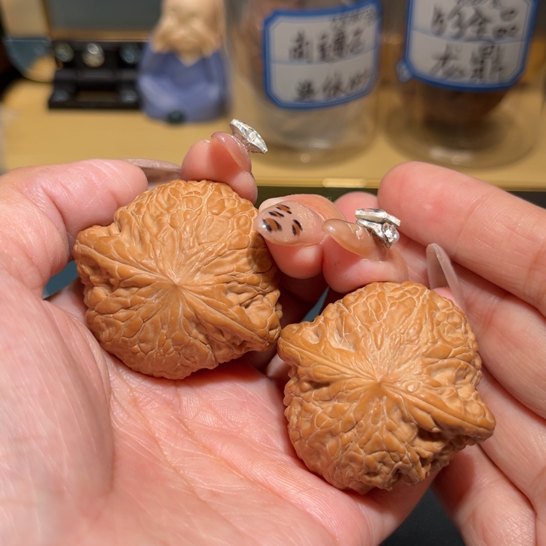 文玩核桃把件铁锤42