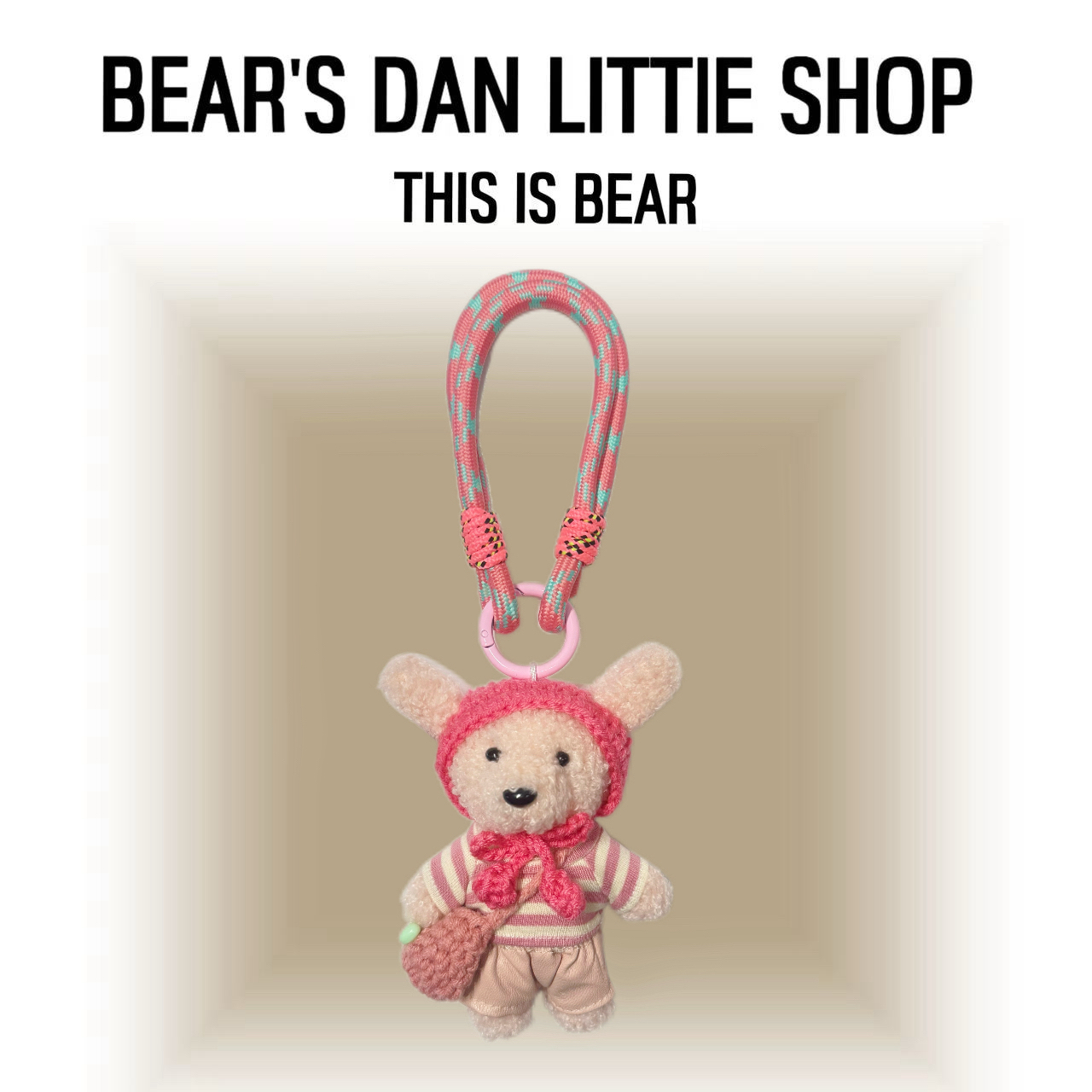 This is Bear•设计师原创包包挂件/手机挂饰/车挂/粉皮裤双11