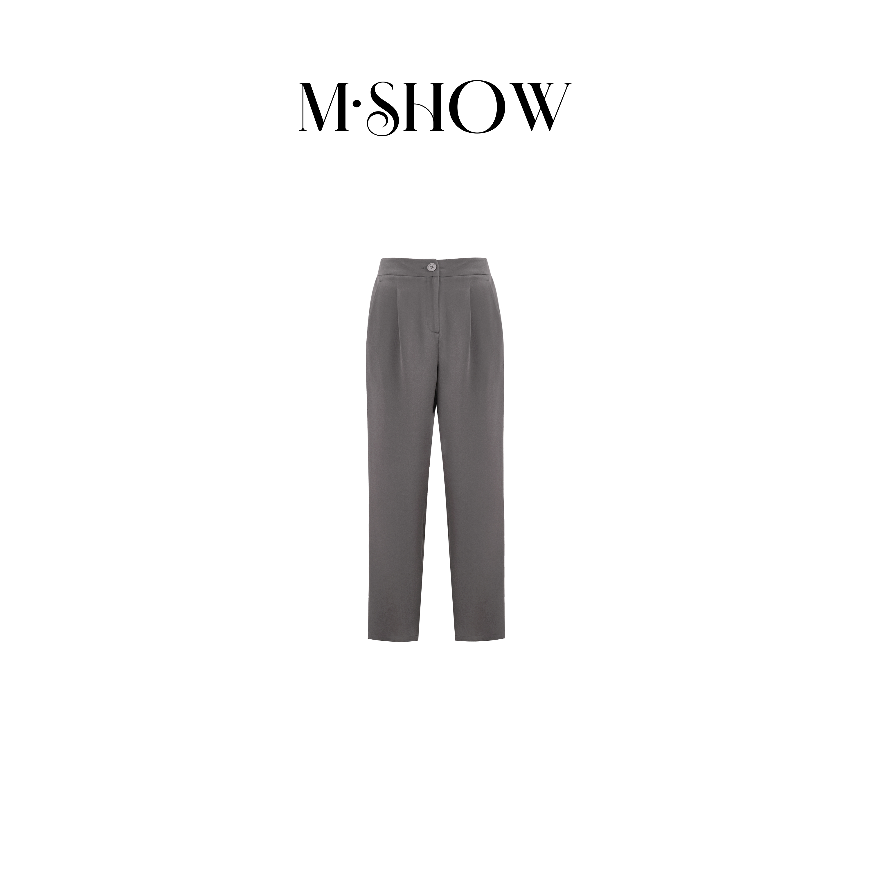 【微瑕】100%桑蚕丝30姆米彩新绉轻奢女士九分裤5239K-C