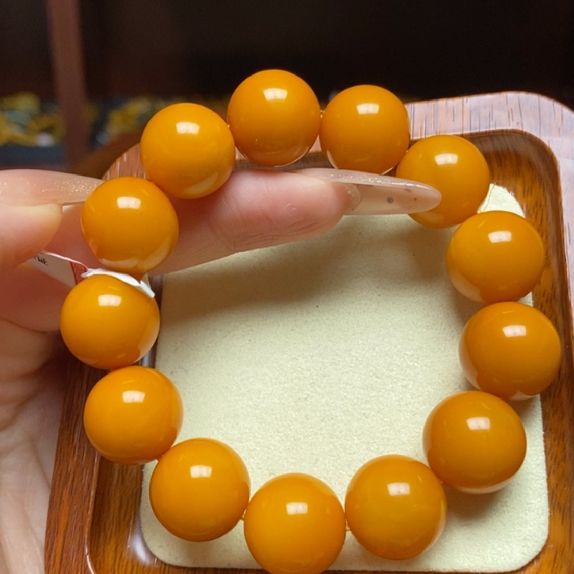 【闪购商品】蜜蜡手链未镶嵌手串