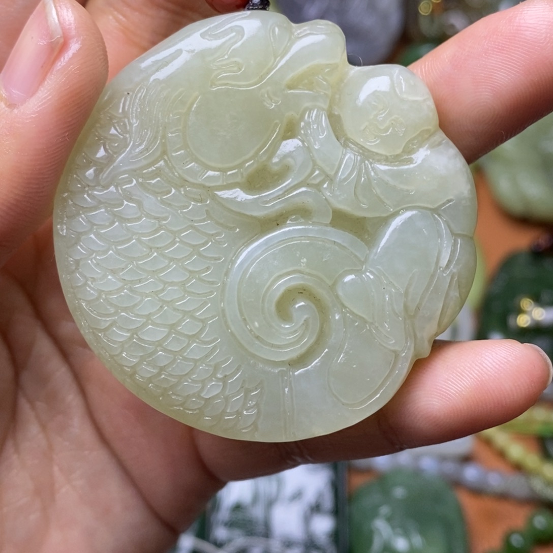 和田玉未镶嵌颈饰福利