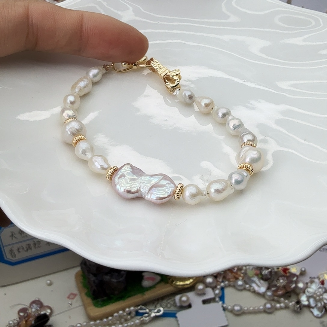 淡水珍珠未镶嵌颈饰