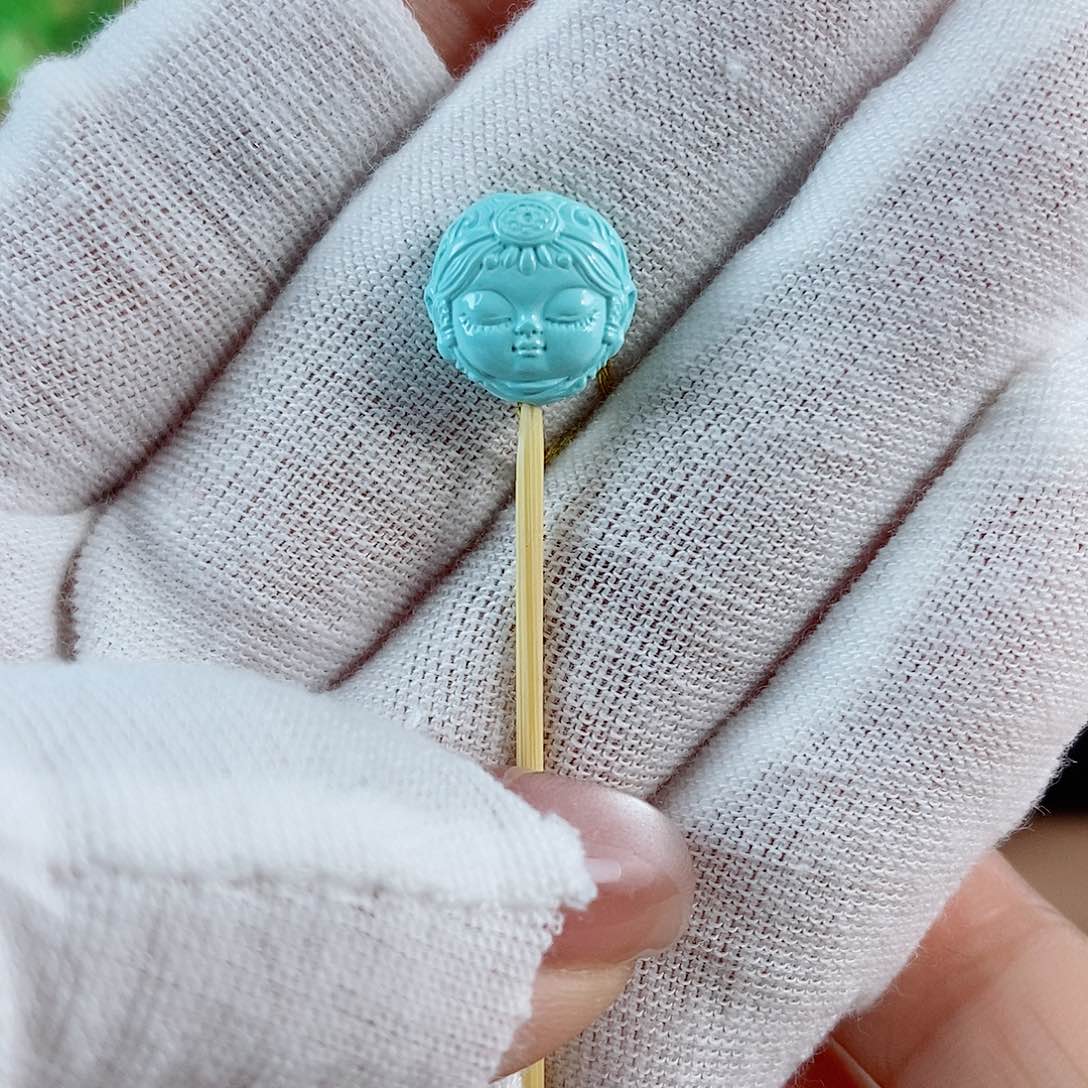 绿松石珠宝奇石未镶嵌