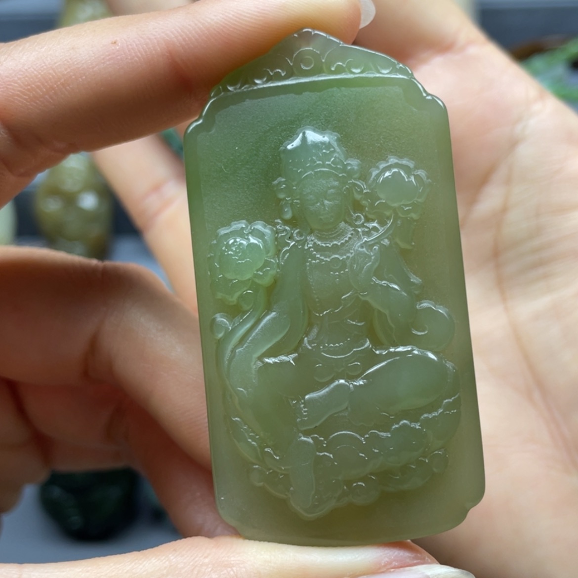 【闪购商品】和田玉吊坠未镶嵌