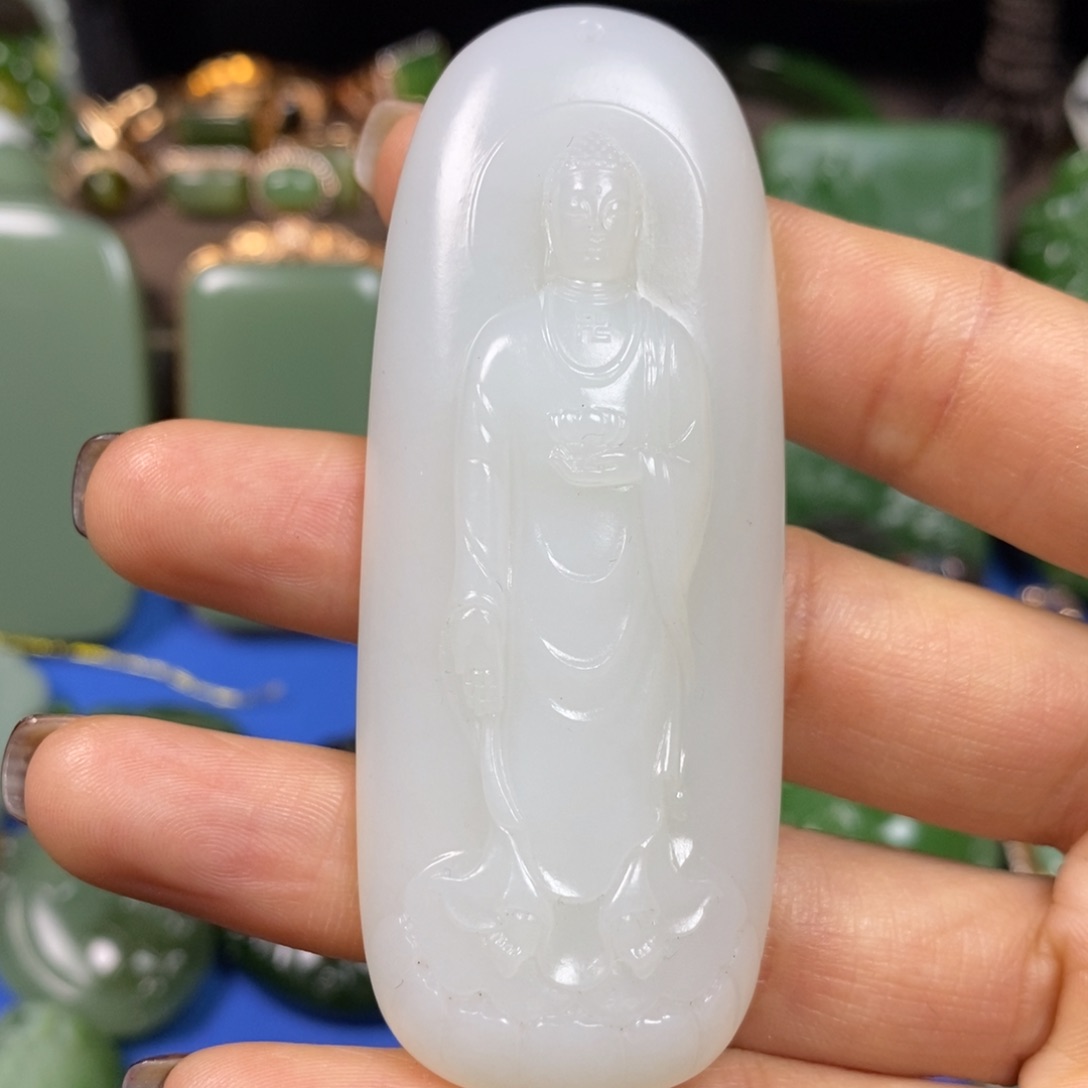 和田玉挂件未镶嵌