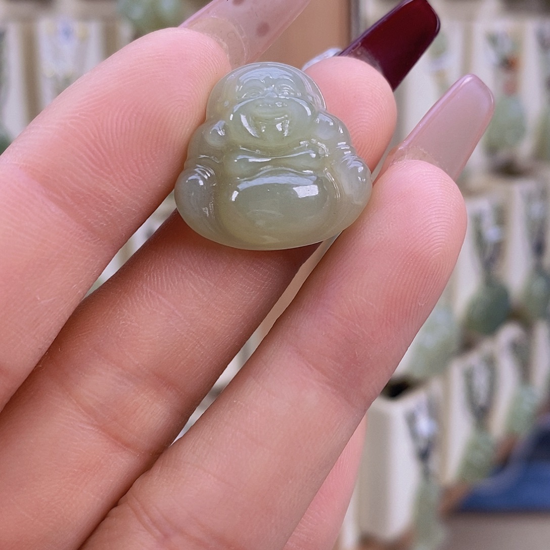 ℳ***꒰和田玉未镶嵌颈饰