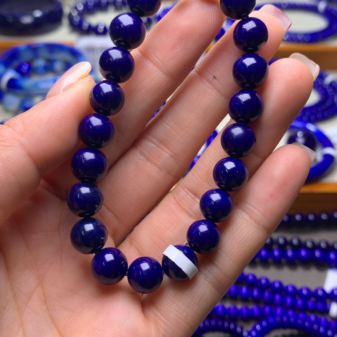 青金石手串未镶嵌9mm2346