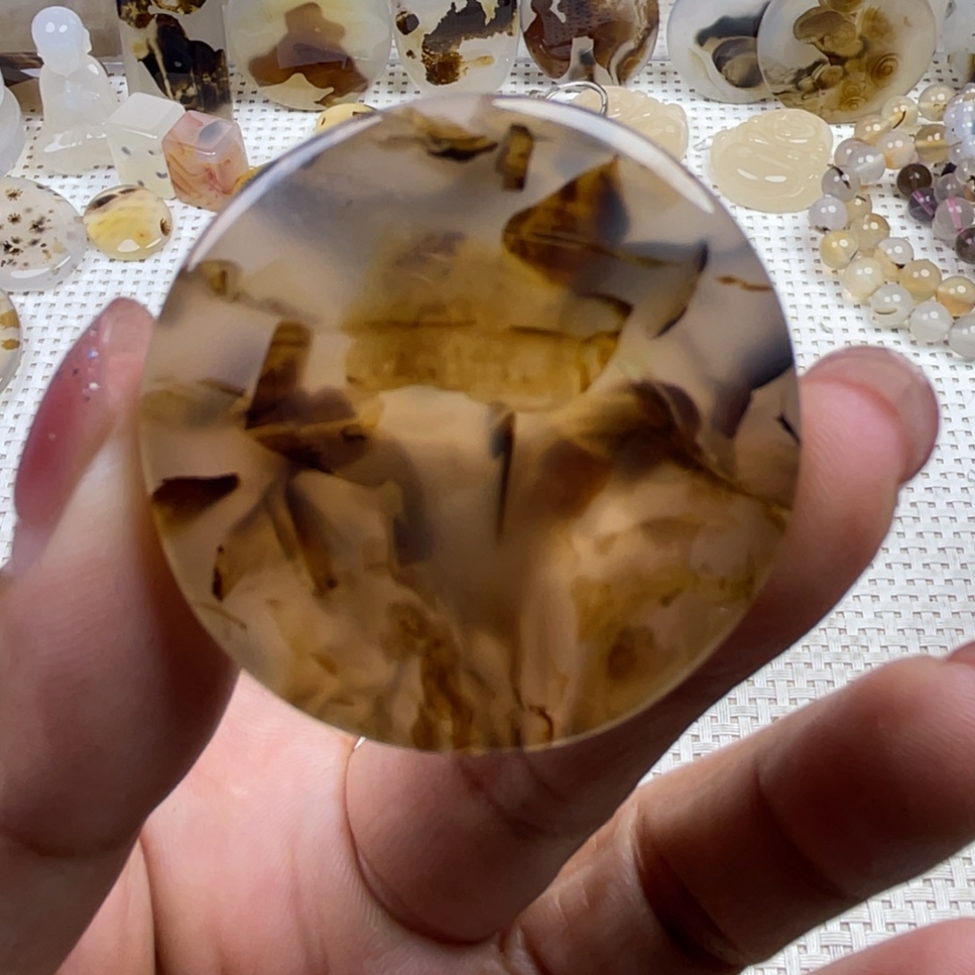 玛瑙/玉髓未镶嵌颈饰