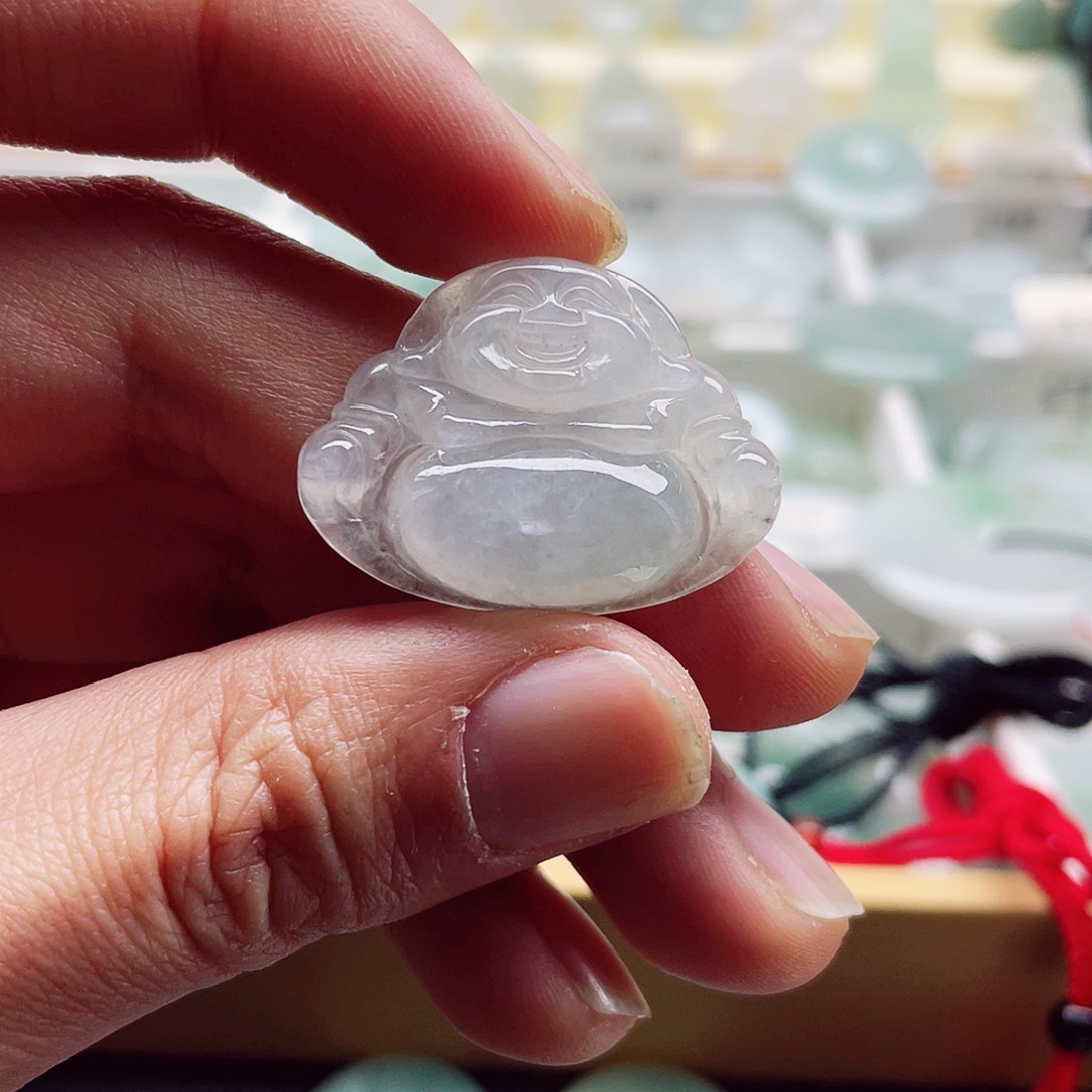 翡翠颈饰未镶嵌天然翡翠