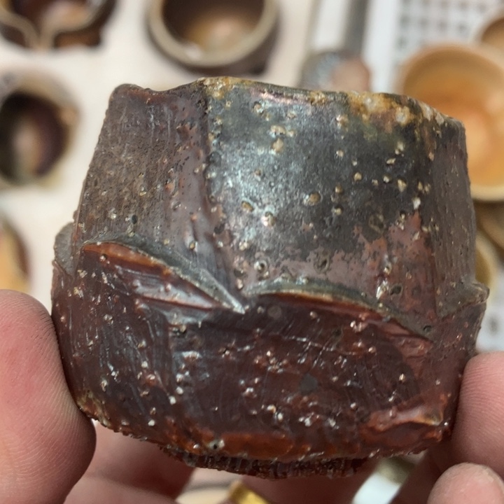 柴烧杯子宝瓶大放漏