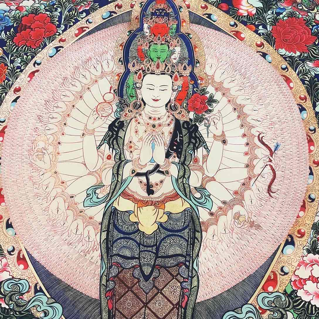 卷轴画唐卡卷轴16021