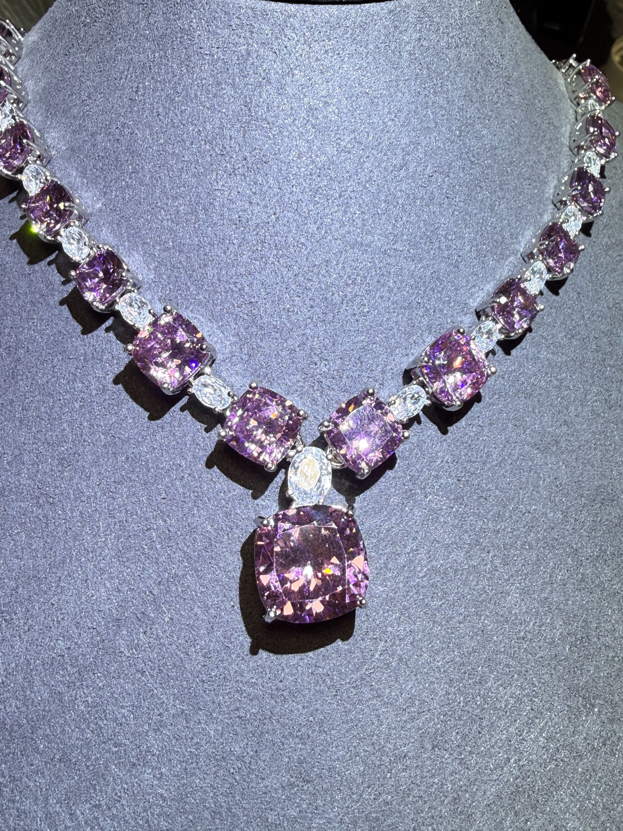 非金属珐琅项链 时尚轻奢首饰tzl127701