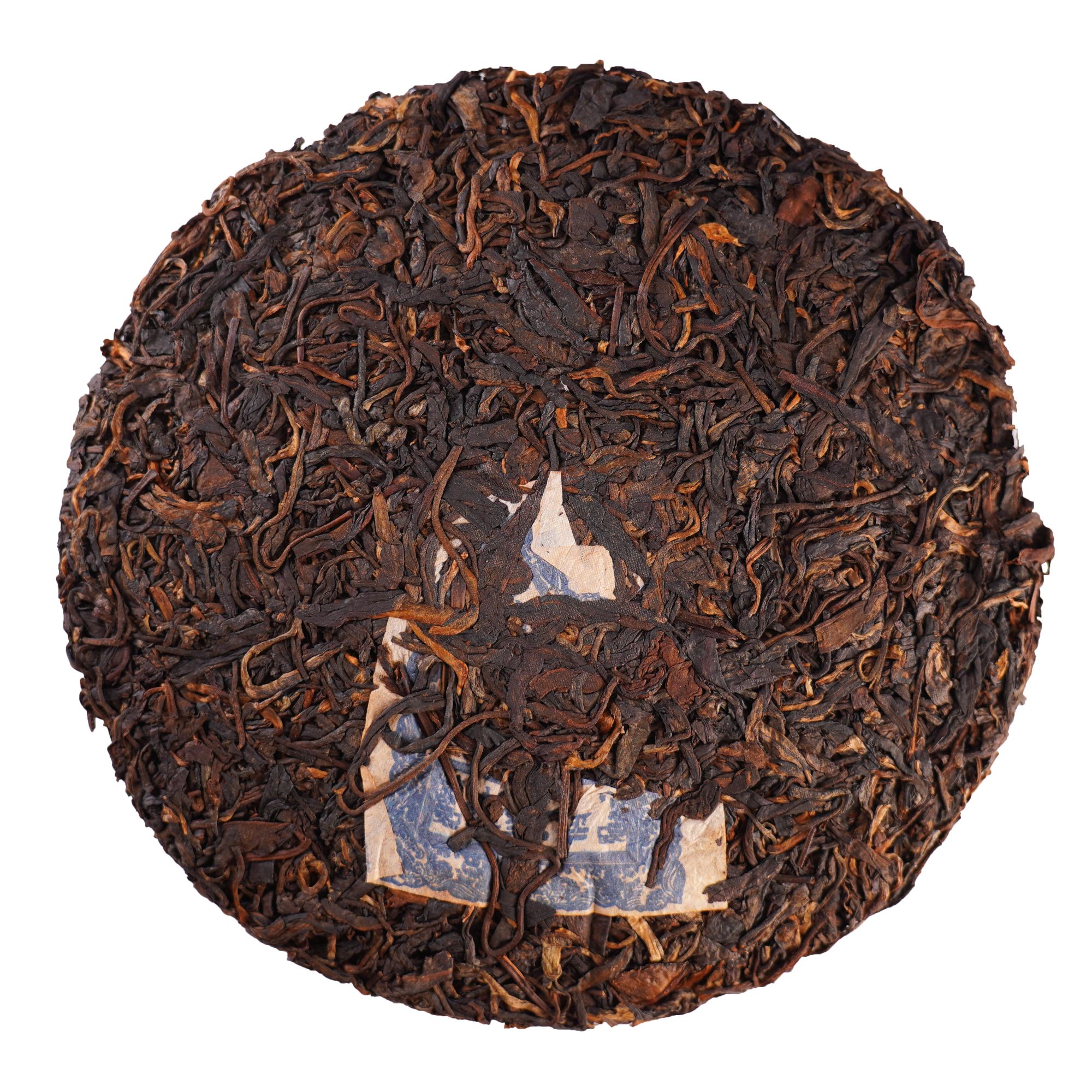 【武候古茶-养神】1988年 武候号 蓝票 生茶  357g