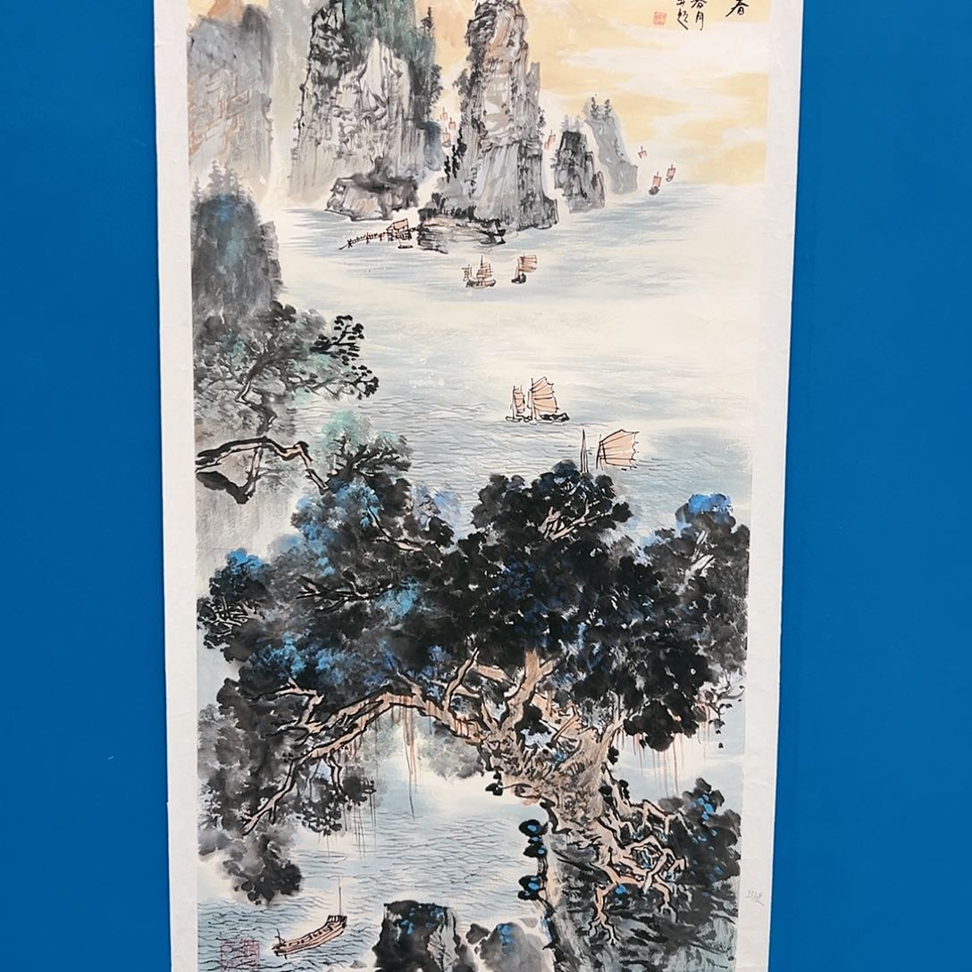 国画苏珊展览原作