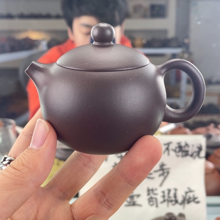 紫砂茶壶100cc老紫泥茶壶