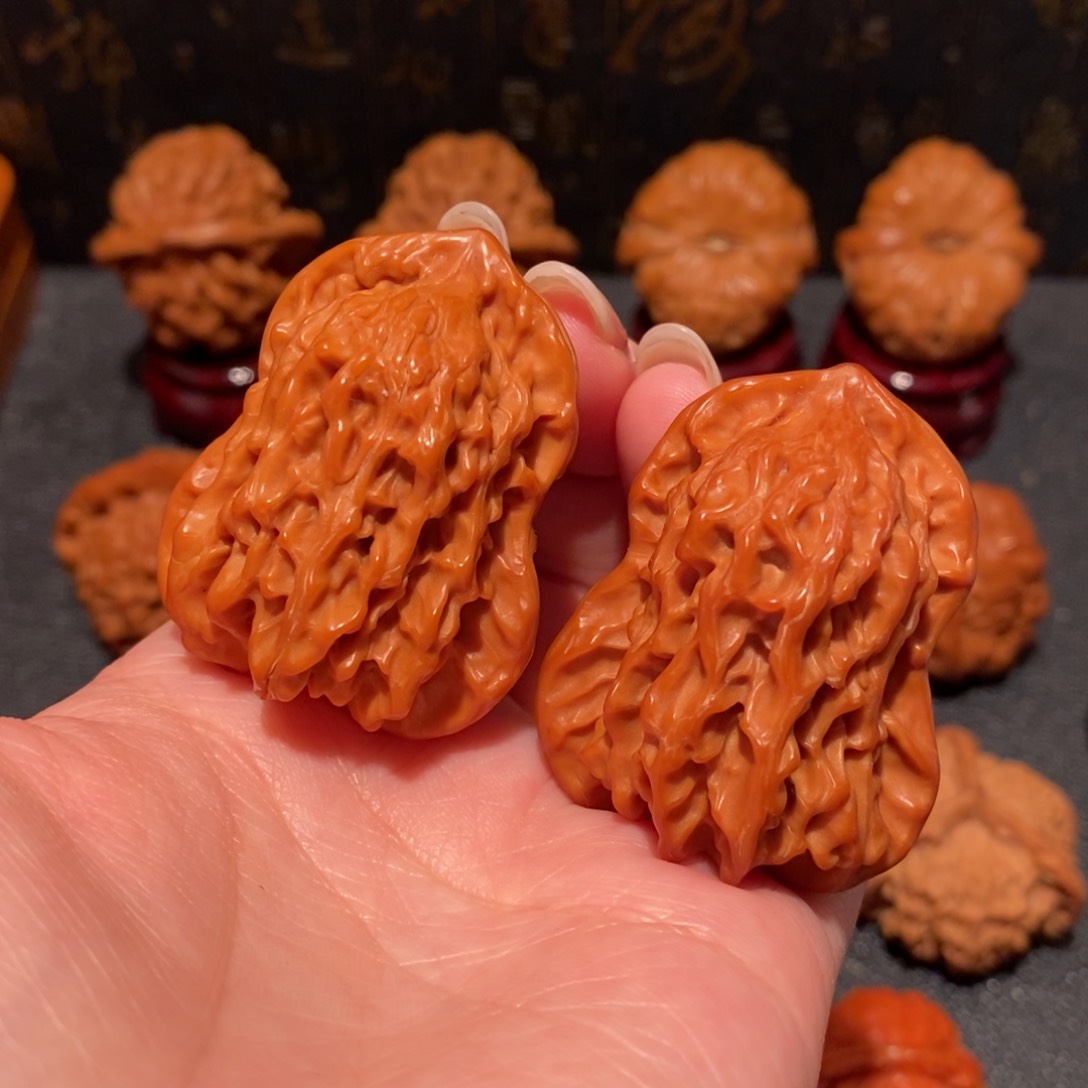 文玩核桃把件葫芦