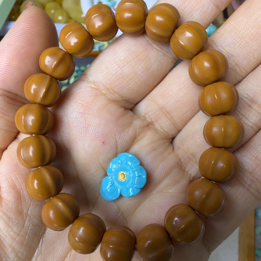 殷***殷猴头核桃手串猴头