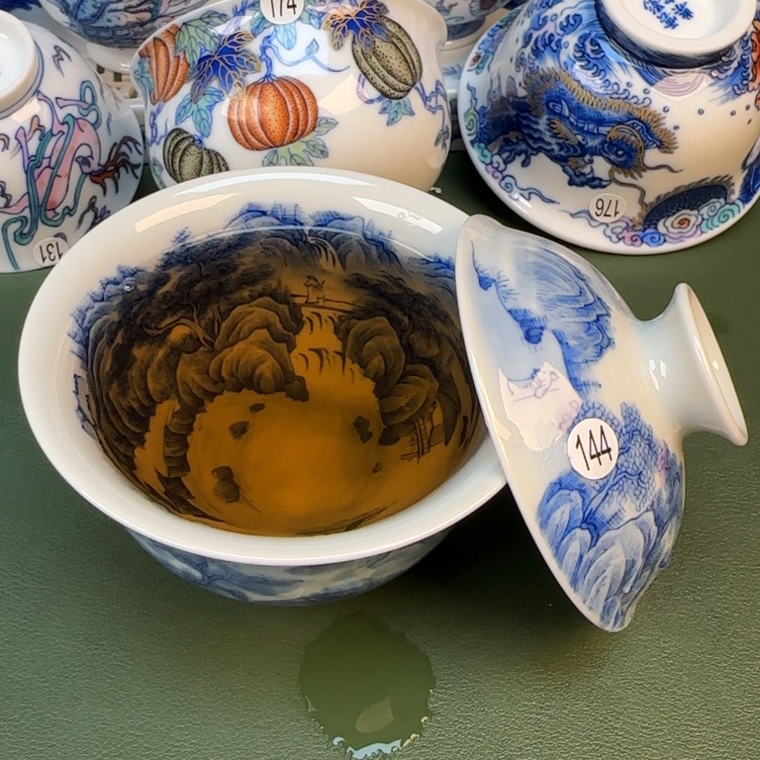 彦祖纯手工手绘茶具144