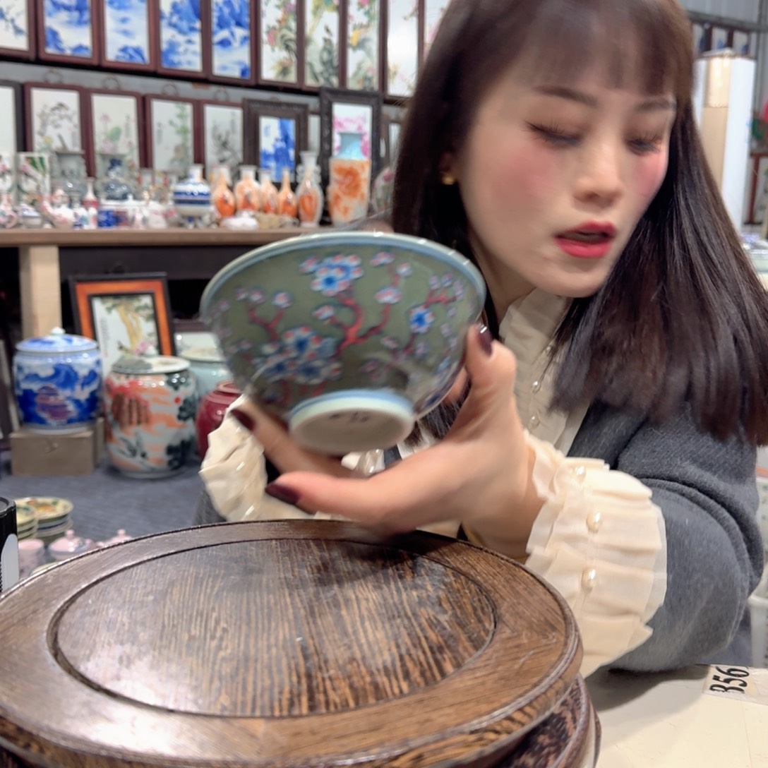 摆件瓷//////景德镇陶瓷瓷器。绿。