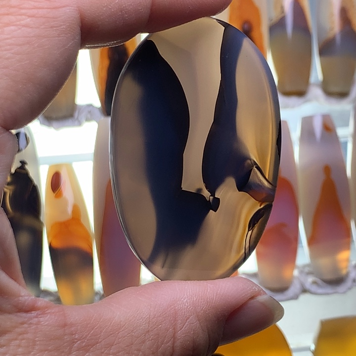 玛瑙/玉髓颈饰未镶嵌138