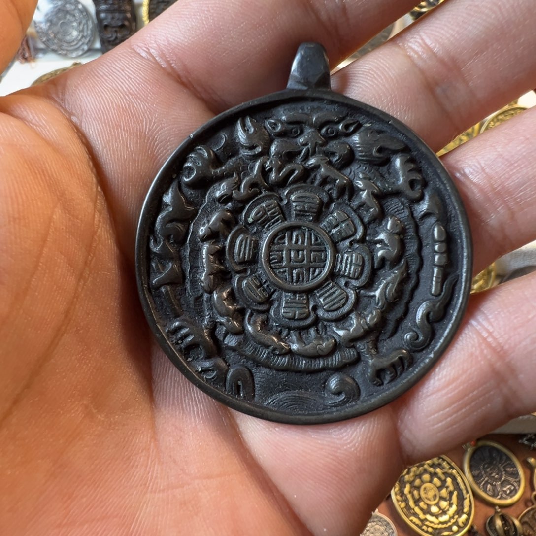 藏传九宫八卦文玩家