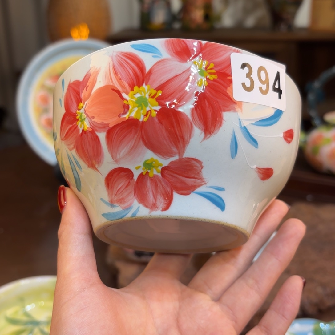 景德镇手绘高温釉下彩陶瓷茶具