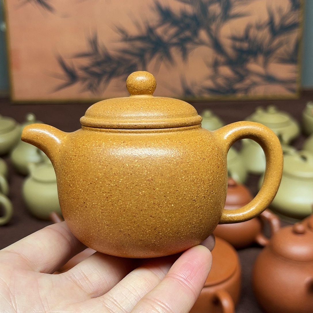 茶壶段泥黄金段匏樽130cc