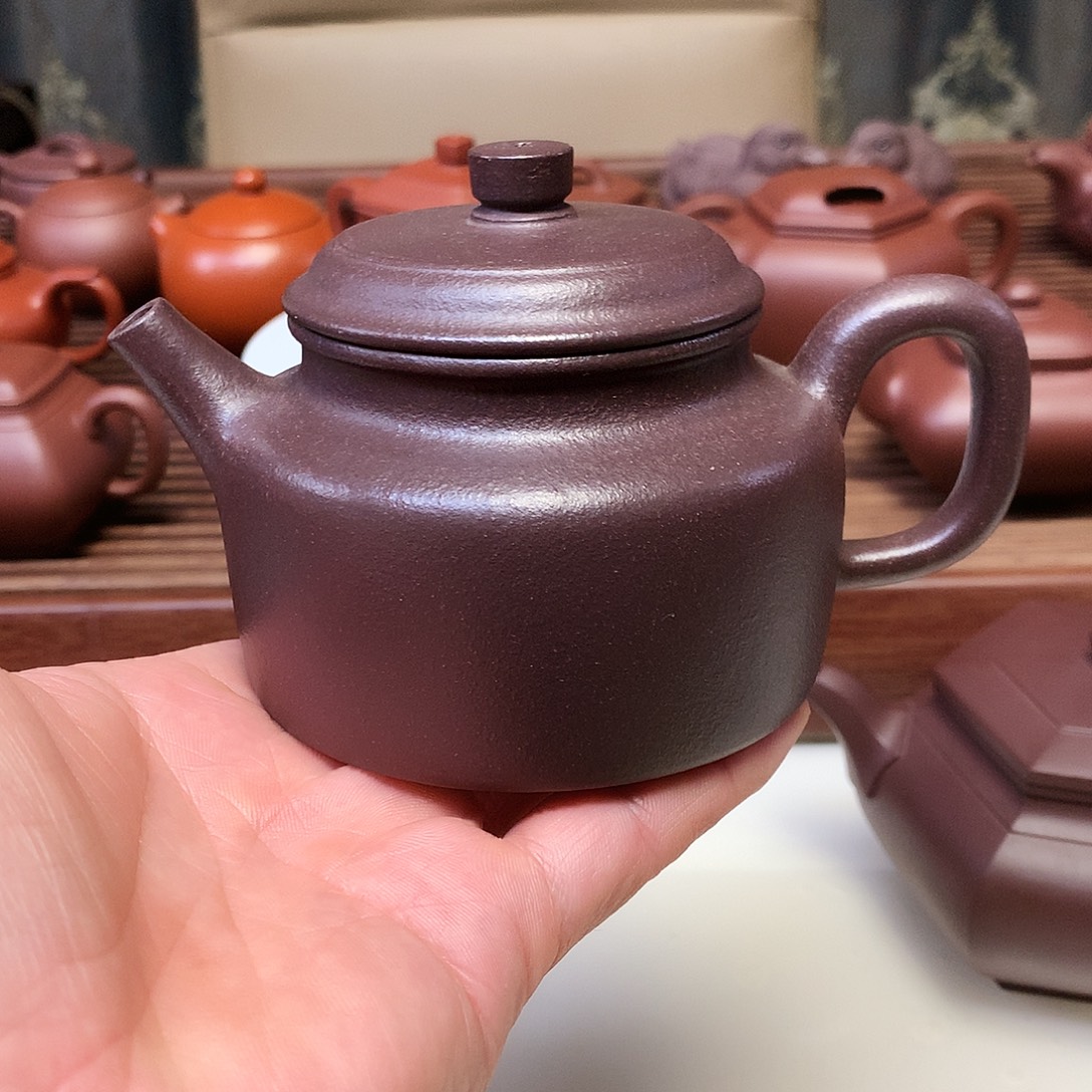 茶壶紫砂德中天青泥240毫升