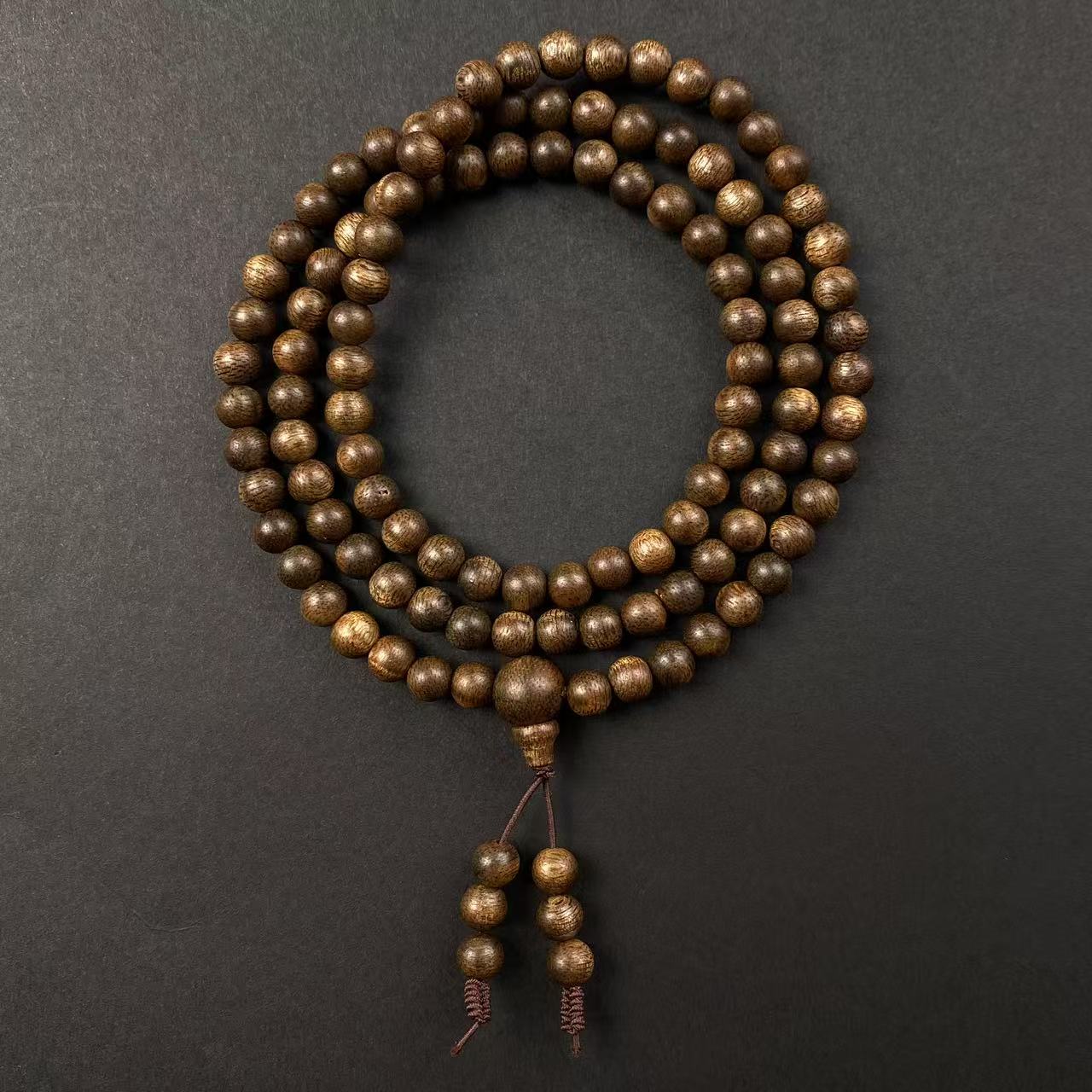 沉香【臻】G008 芽庄白奇楠沉水沉香0.6多圈圆珠（多样性发货一条）